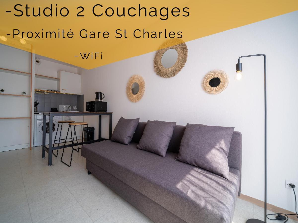 Appartement Climatise Avec Parking A 6Min A Pied De La Gare St Charles Marseille Exteriér fotografie