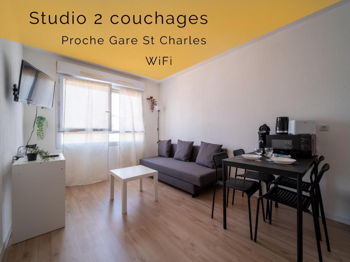 Appartement Climatise Avec Parking A 6Min A Pied De La Gare St Charles Marseille Exteriér fotografie