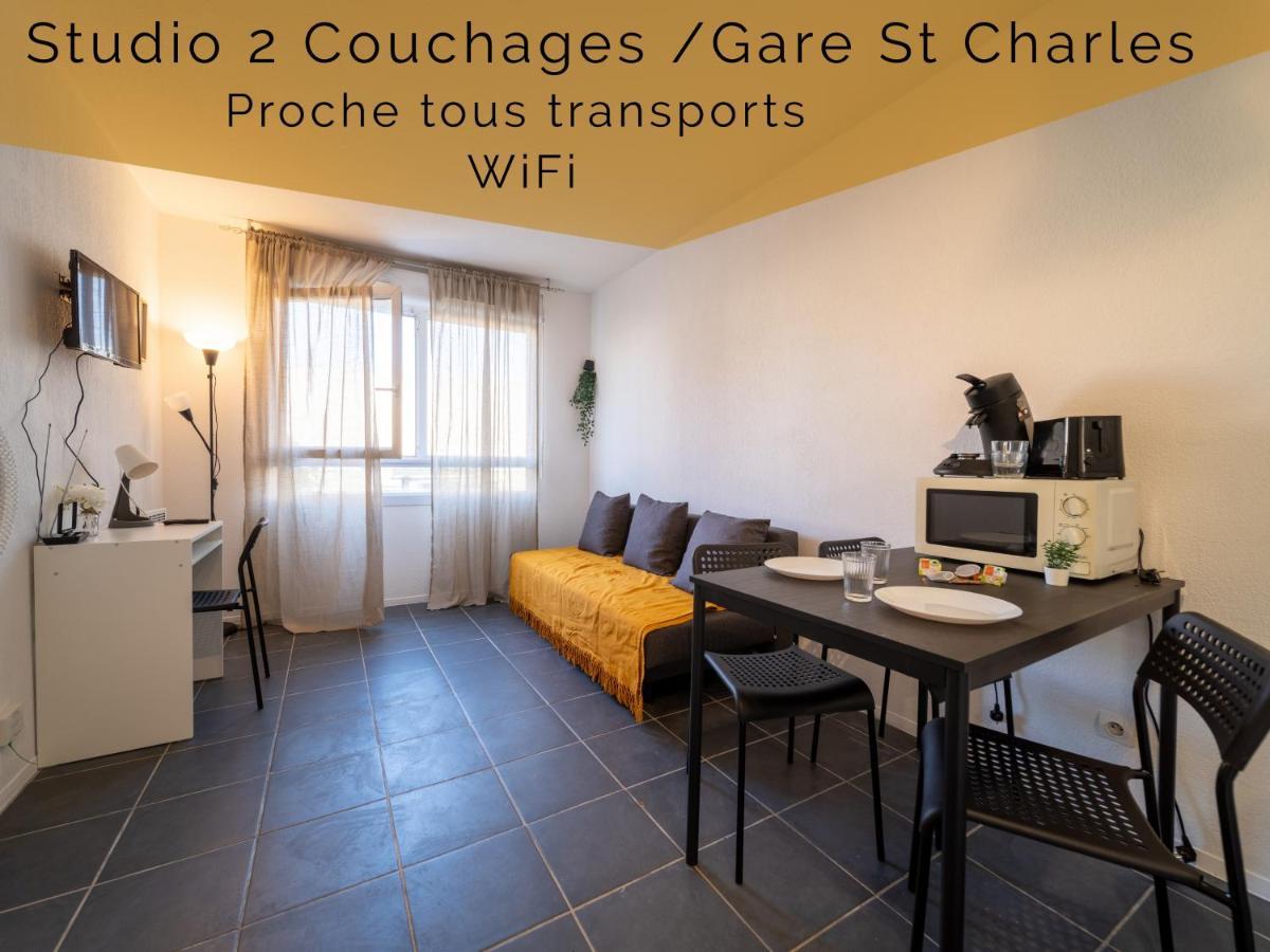 Appartement Climatise Avec Parking A 6Min A Pied De La Gare St Charles Marseille Exteriér fotografie